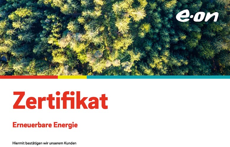 eon-zertifikat-ereuerbare-energien